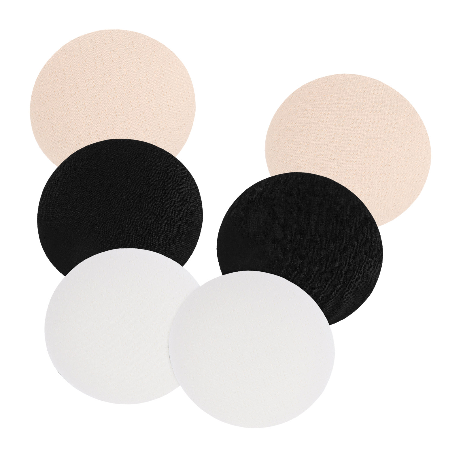 Nipple Cover Pasties - 3Pairs Reusable Breathable Cotton Nipple Covers