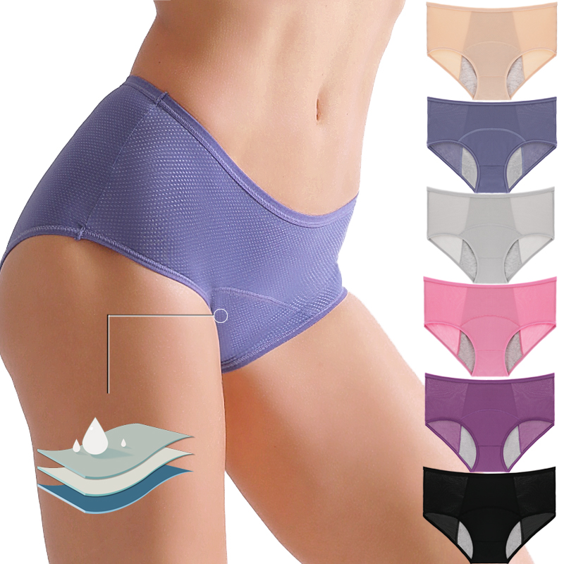 Women Period Underwear High‑wa - Period Panty Absorbent recension och pris