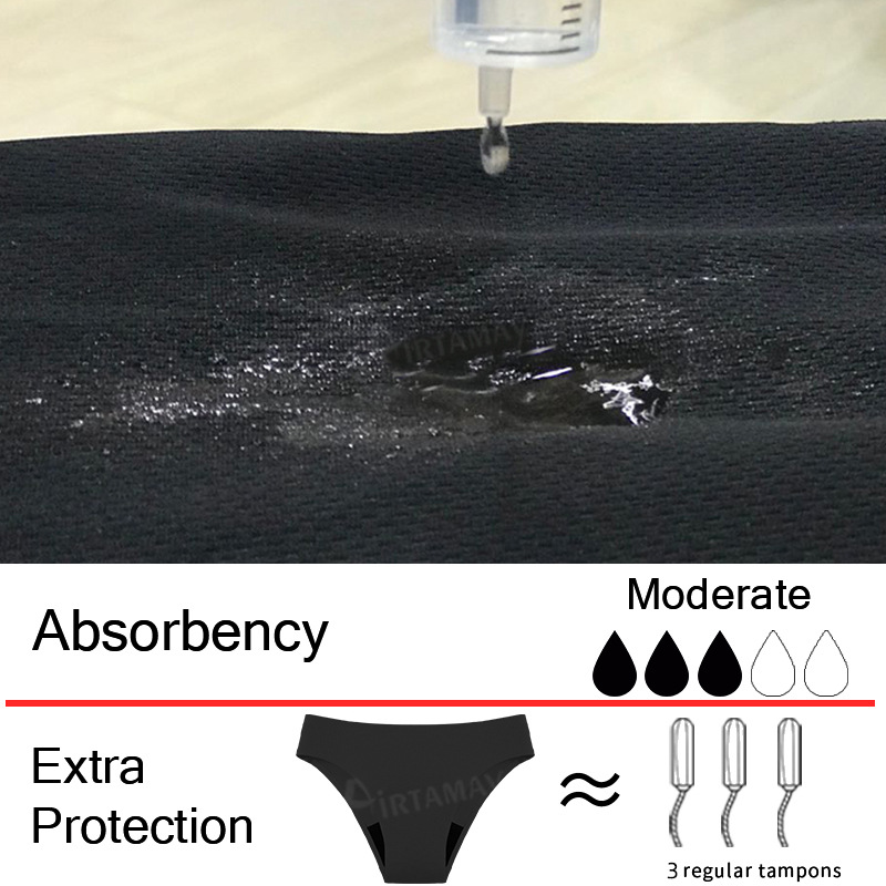 Women Seamless Period Swimwear - Period Panty Absorbent recension och pris